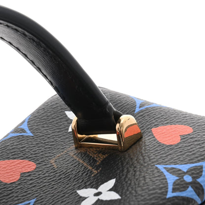 Louis Vuitton  Monogram Game On Vanity PM Noir M57482 Women's Canvas Bag