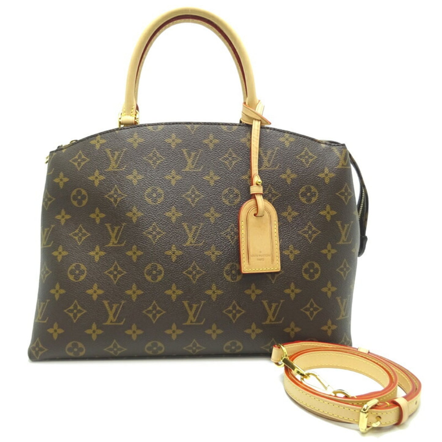 Louis Vuitton  Grand Palais MM Ladies Handbag M45898 Monogram Ebene [Brown]