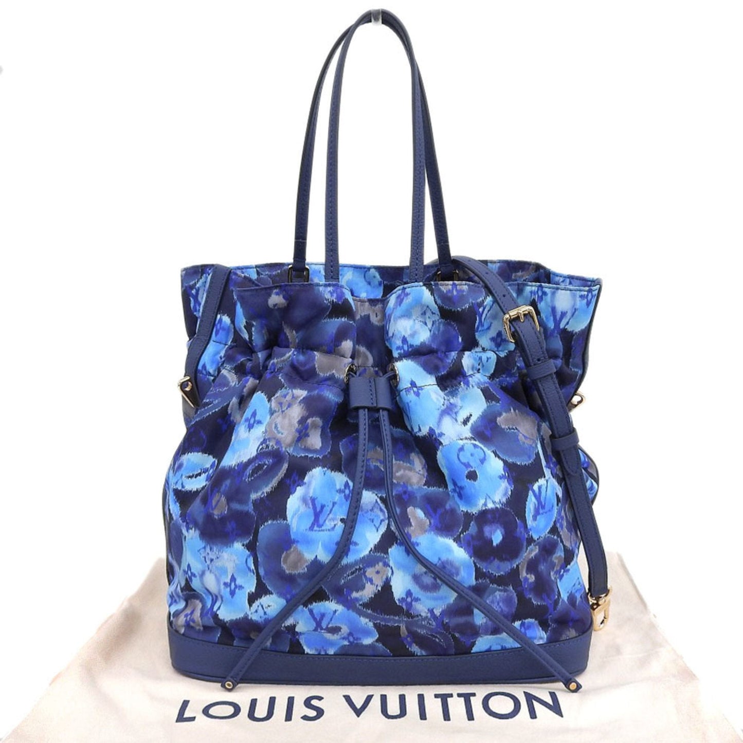 Louis Vuitton  Ikat Flower Noeful MM Drawstring Bag Shoulder 2WAY M94312