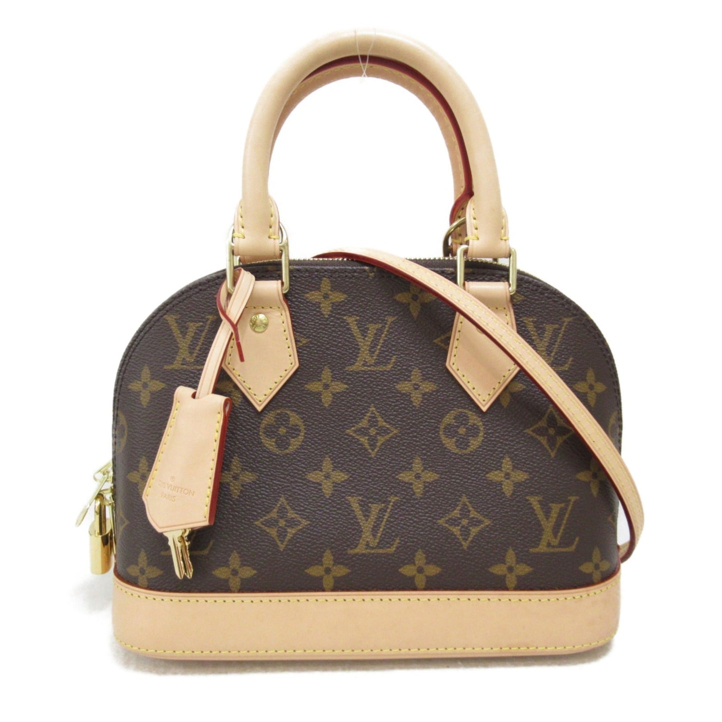 LOUIS VUITTON Alma BB2wayShoulder Bag Brown Monogram PVC coated canvas M53152