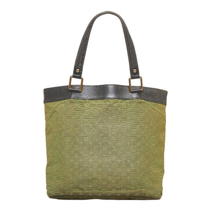 Louis Vuitton  Monogram Lucile GM Shoulder Bag Tote M92681 Green Dark Brown Canvas Leather Women's