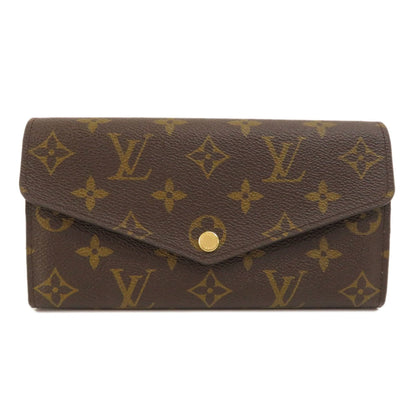 Louis Vuitton  M60531 Portefeuille Sarah Monogram Long Wallet Canvas Women's