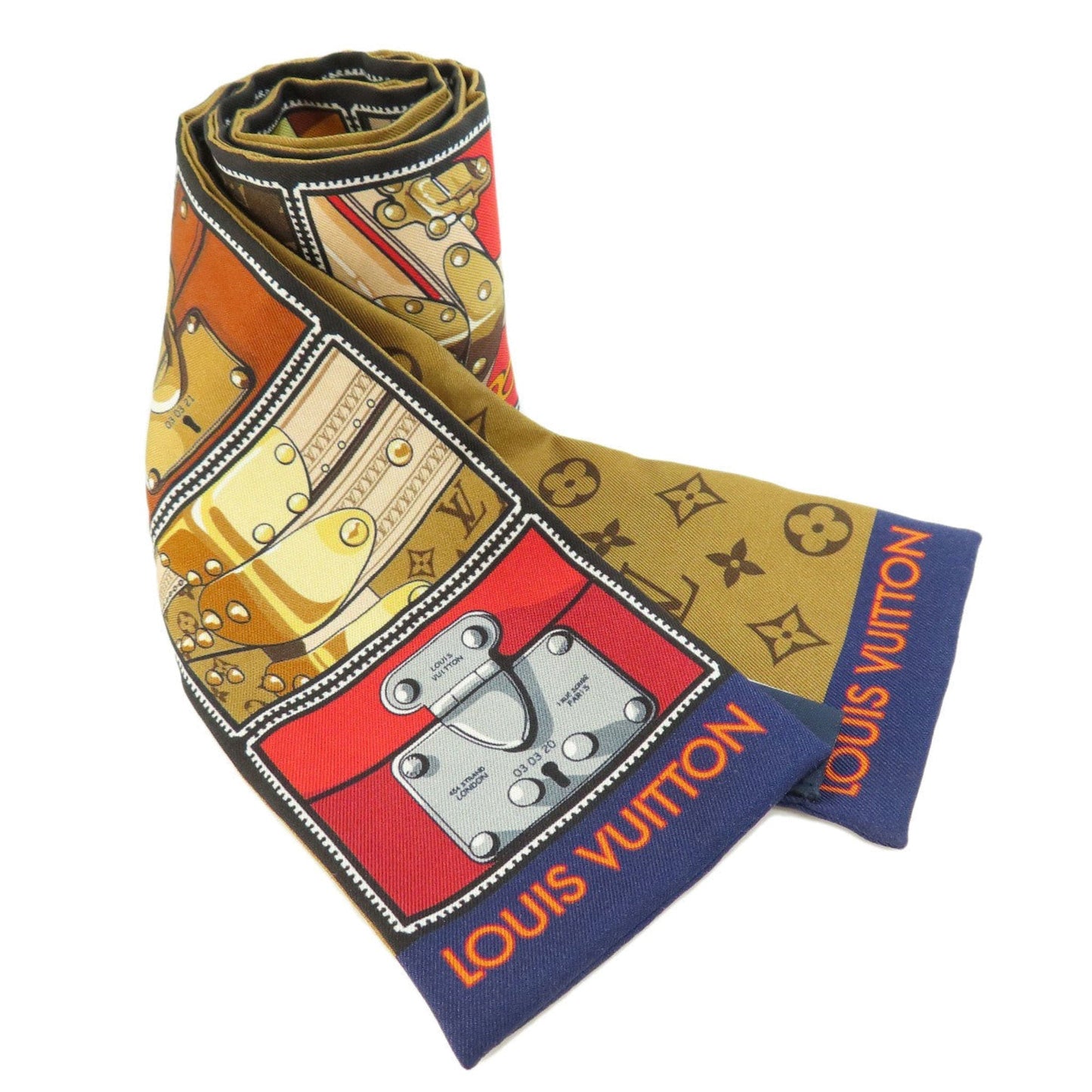 Louis Vuitton  M76977 bandeau scarf muffler silk ladies