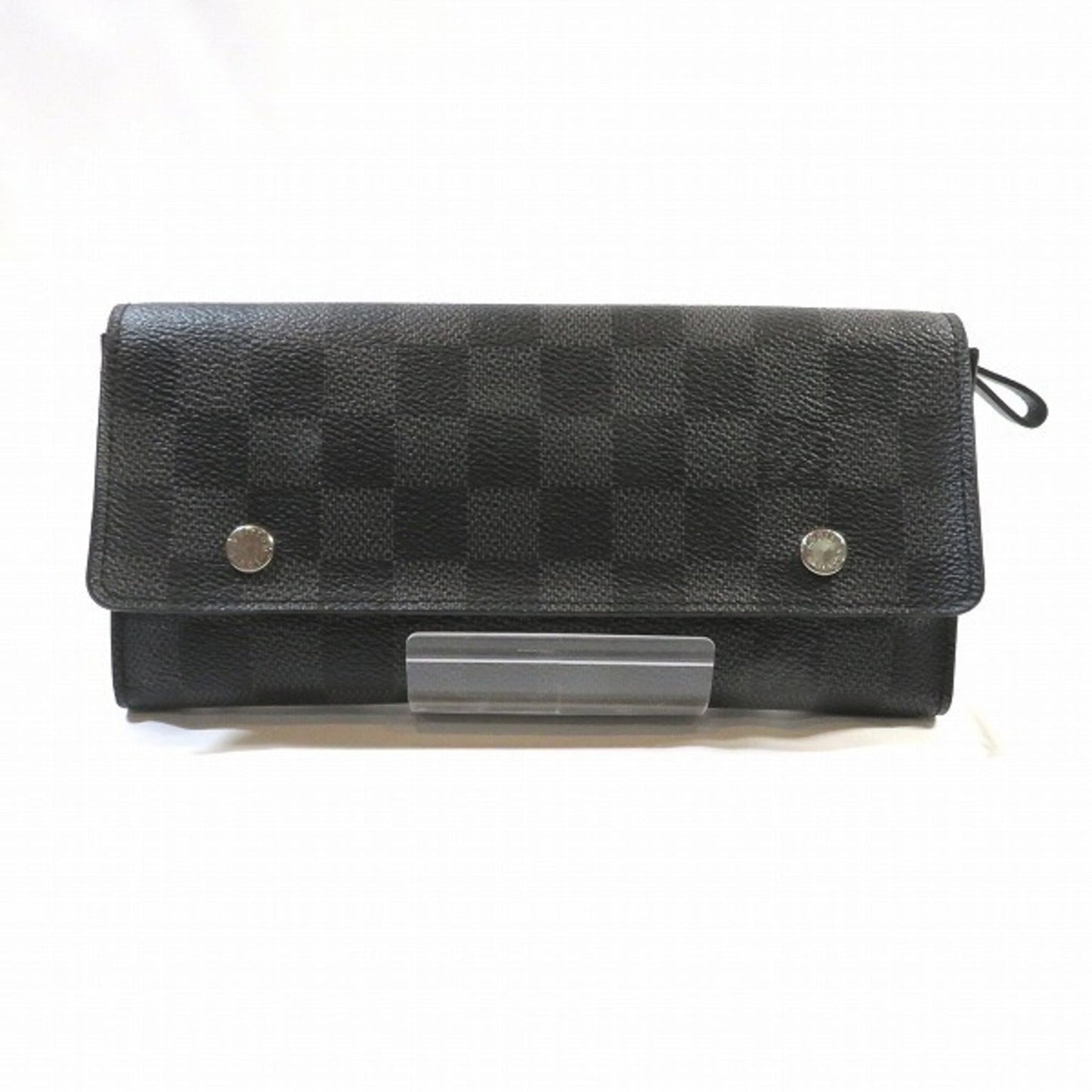 Louis Vuitton  Damier Portefeuille Long Modular N63084 Graphite Wallet Men's