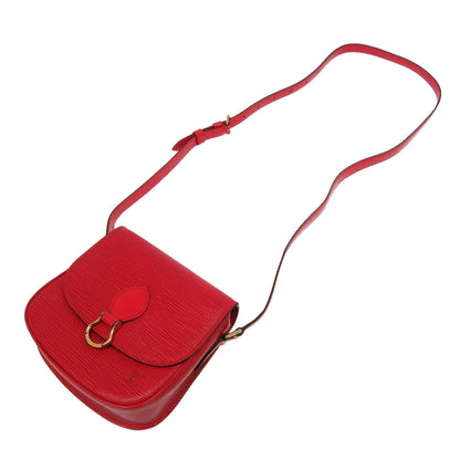 Louis Vuitton  Epi Mini Saint-Cloud Castilian Red M52217 Shoulder Bag