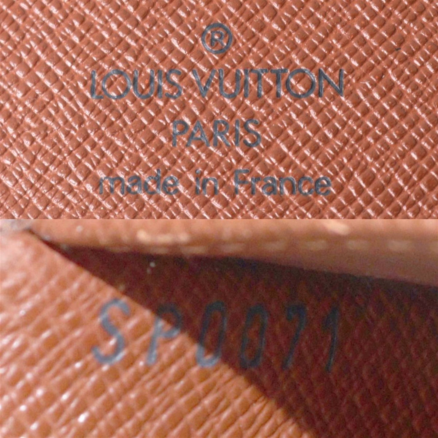 LOUIS VUITTON Agenda PM Notebook Cover Monogram R20005