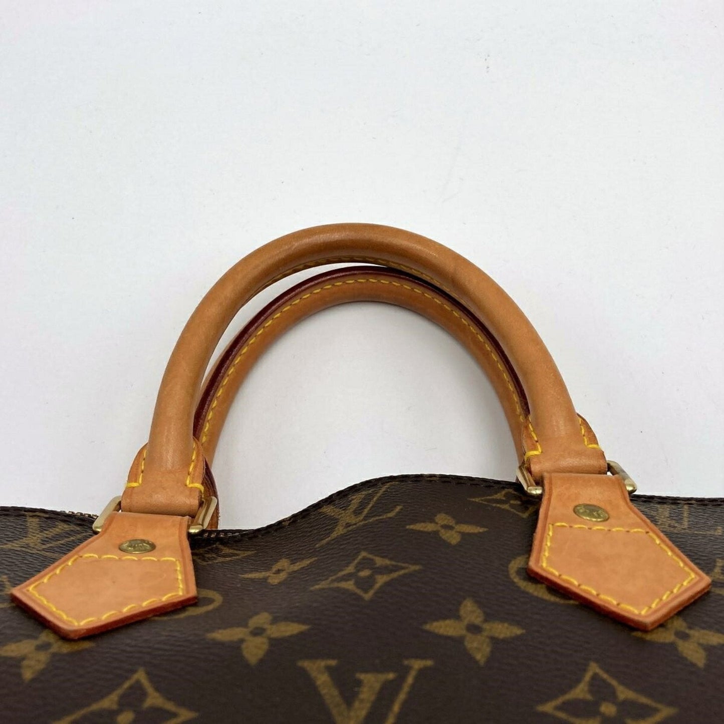 LOUIS VUITTON Alma [old] M51130 Monogram Handbag Brown PVC