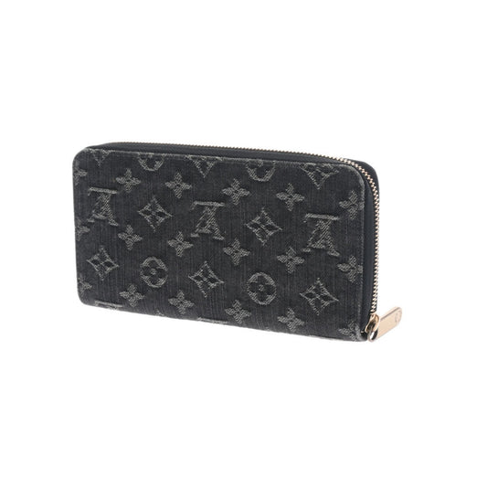 Louis Vuitton  Monogram Zippy Black M95614  Long Wallet