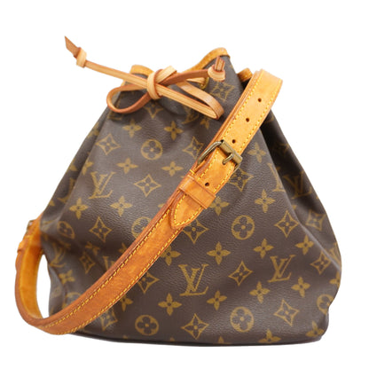 LOUIS VUITTON  Monogram Petit Noe M42226 Women's Shoulder Bag