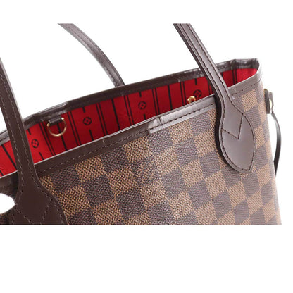 Louis Vuitton  Damier Neverfull PM Tote Bag Ebene N51109 Brown