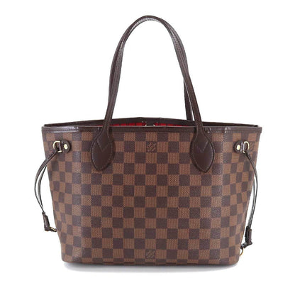 Louis Vuitton  Damier Neverfull PM Tote Bag Ebene N51109 Brown