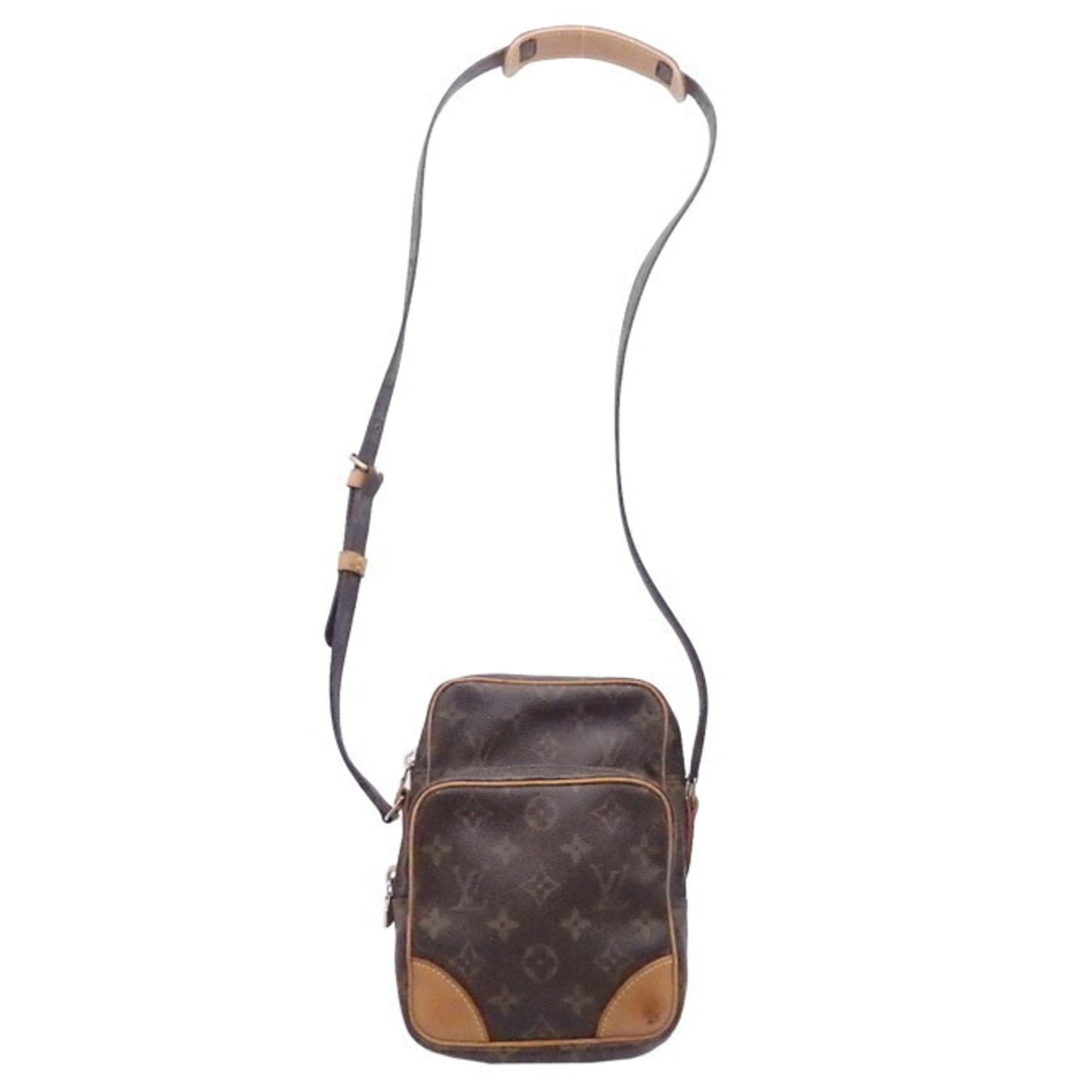 Louis Vuitton  Diagonal Shoulder Bag Monogram Amazon Canvas Brown  M45236 e54348a