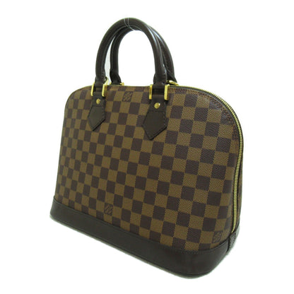 LOUIS VUITTON Alma Brown Ebene Damier PVC coated canvas N51131