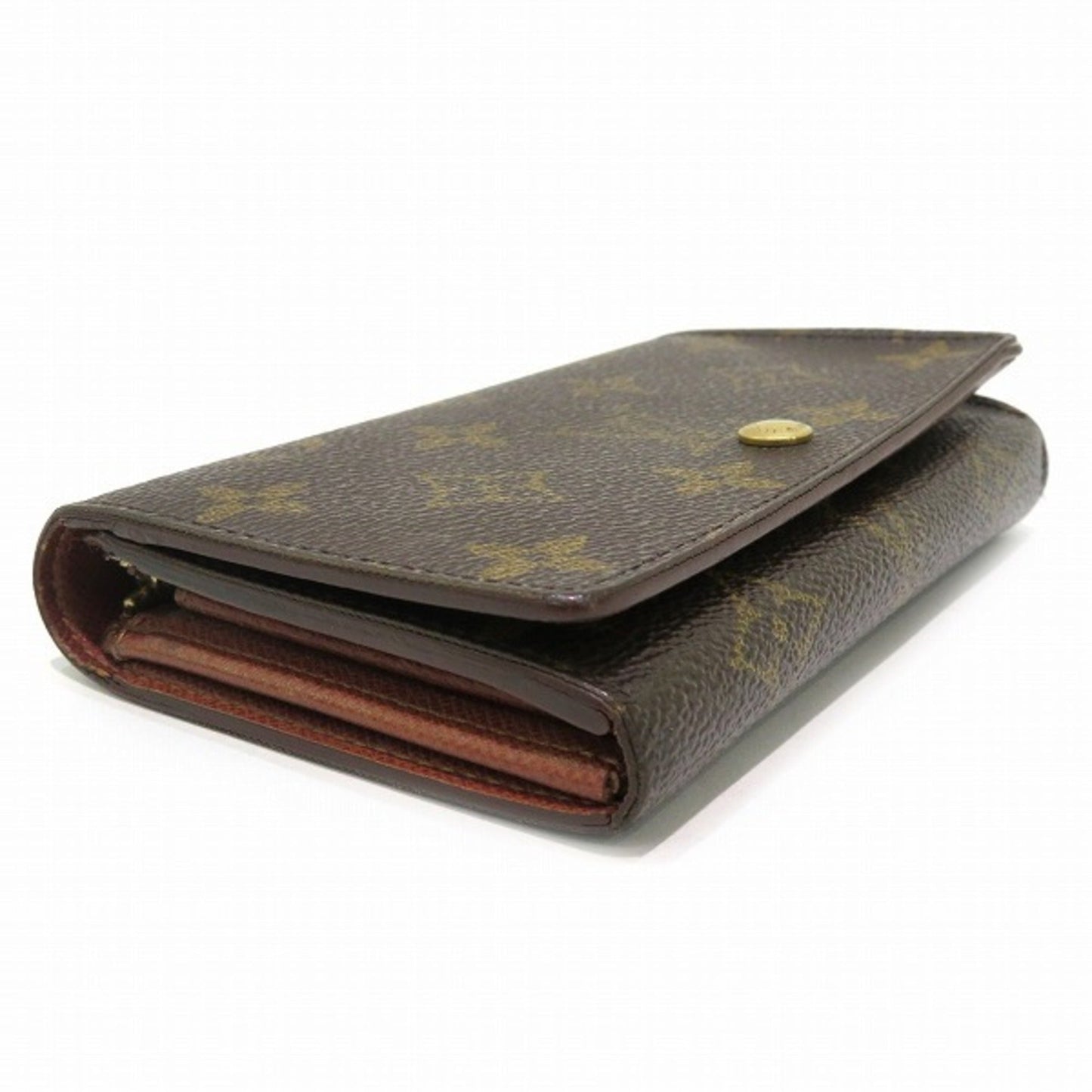 Louis Vuitton  Monogram Portomonevier Tresor M61730 Bifold Wallet