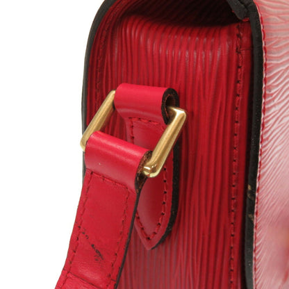 Louis Vuitton  Epi Mini Saint-Cloud Castilian Red M52217 Shoulder Bag