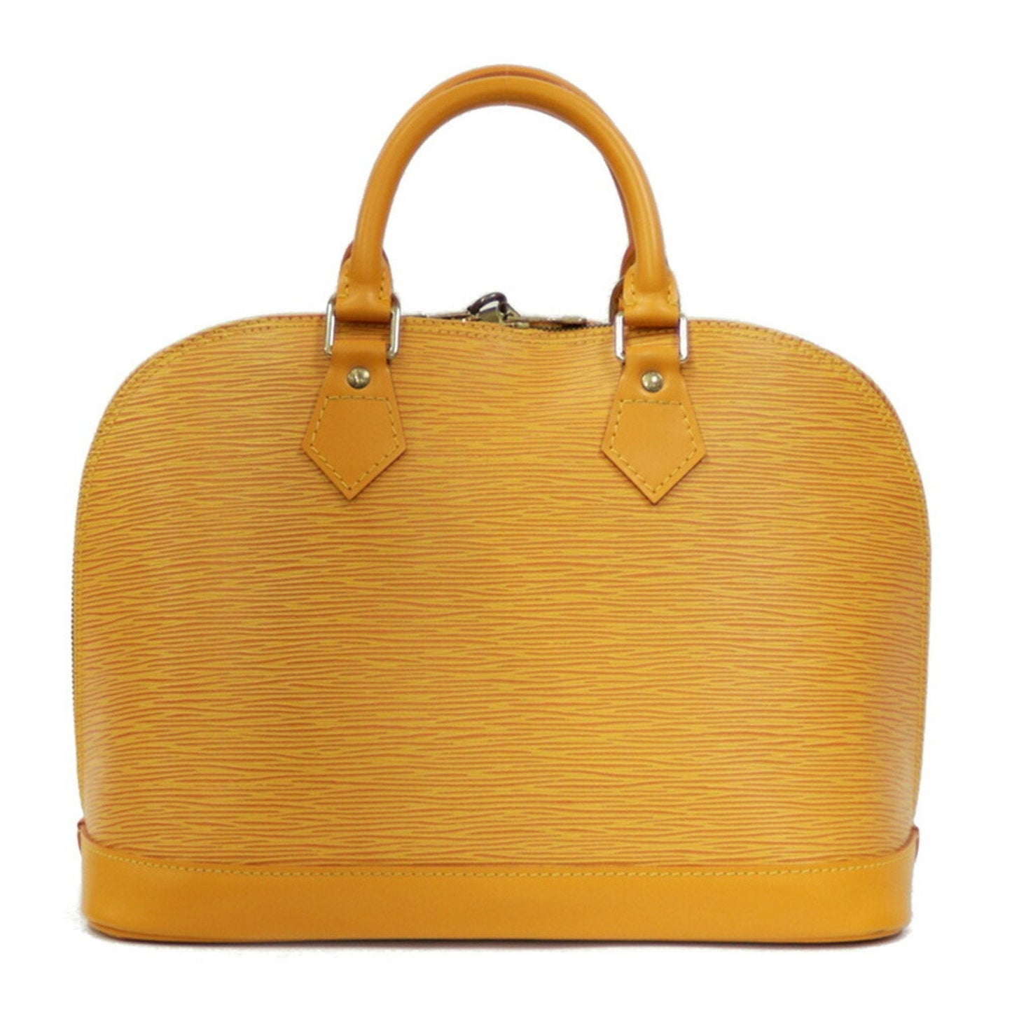 LOUIS VUITTON Alma PM Epi Tote Bag M52149 Yellow Ladies