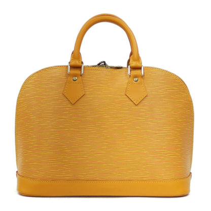 LOUIS VUITTON Alma PM Epi Tote Bag M52149 Yellow Ladies