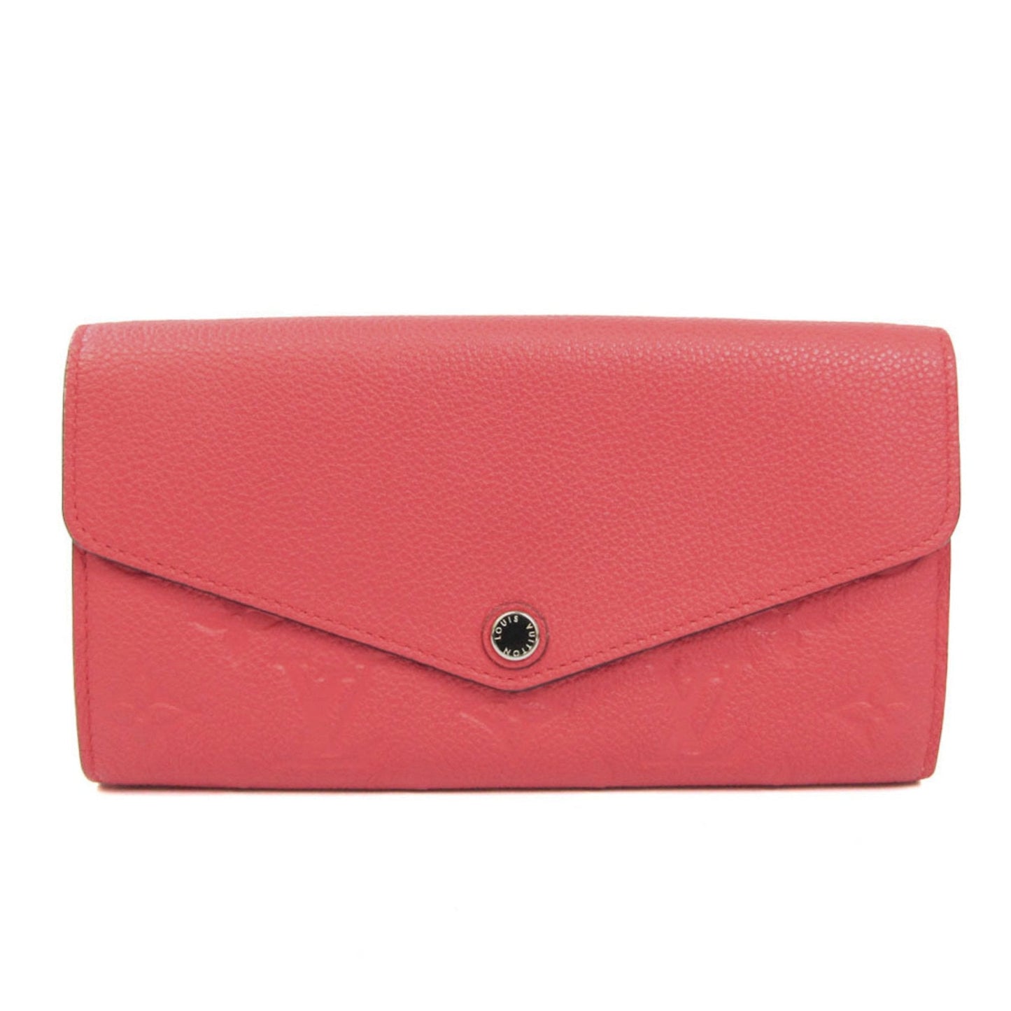 LOUIS VUITTON Empreinte Sarah Wallet M61181 Women's Leather Long Wallet [bi-fold] Cerise