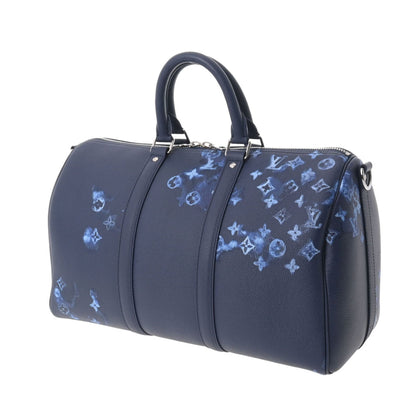 Louis Vuitton  Water Color Keepall Bandouliere 40 Navy M57845 Men's Monogram Canvas Boston Bag