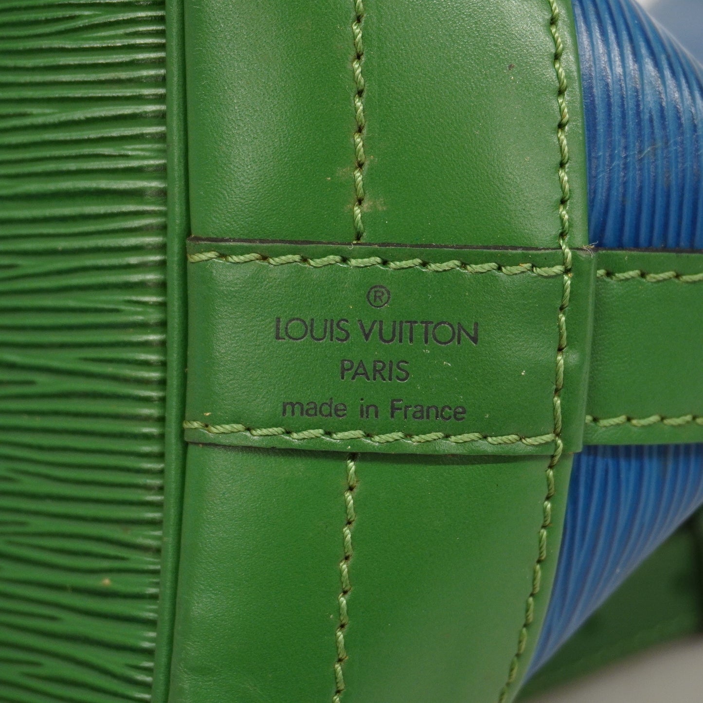 LOUIS VUITTON  Epi Noe M44044 Women's Shoulder Bag Borneo Green,Toledo Blue