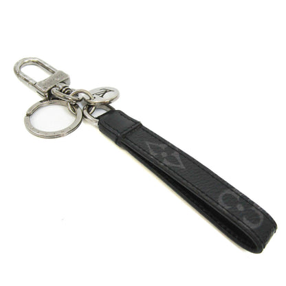 Louis Vuitton  Monogram Eclipse MONOGRAM ECLIPSE DRAGONNE Bag CHARM & KEY HOLDER M61950 Keyring [Black]