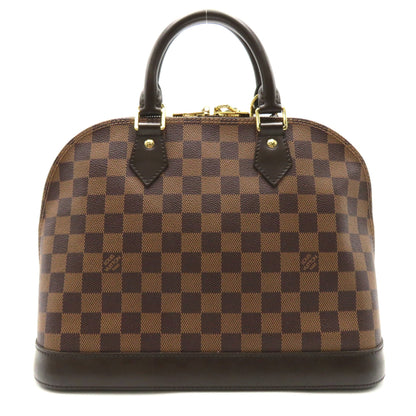 LOUIS VUITTON Alma PM Brown Ebene Damier PVC coated canvas N53151