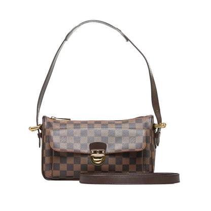 Louis Vuitton  Damier Ravello GM Handbag Shoulder Bag N60006 Brown PVC Leather Women's