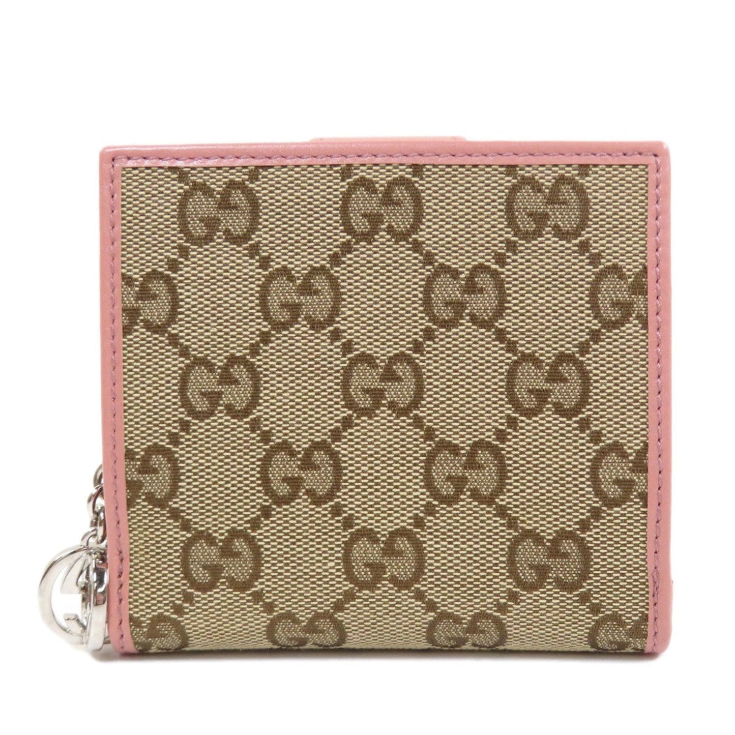 Gucci 233021 GG bi-fold wallet canvas ladies