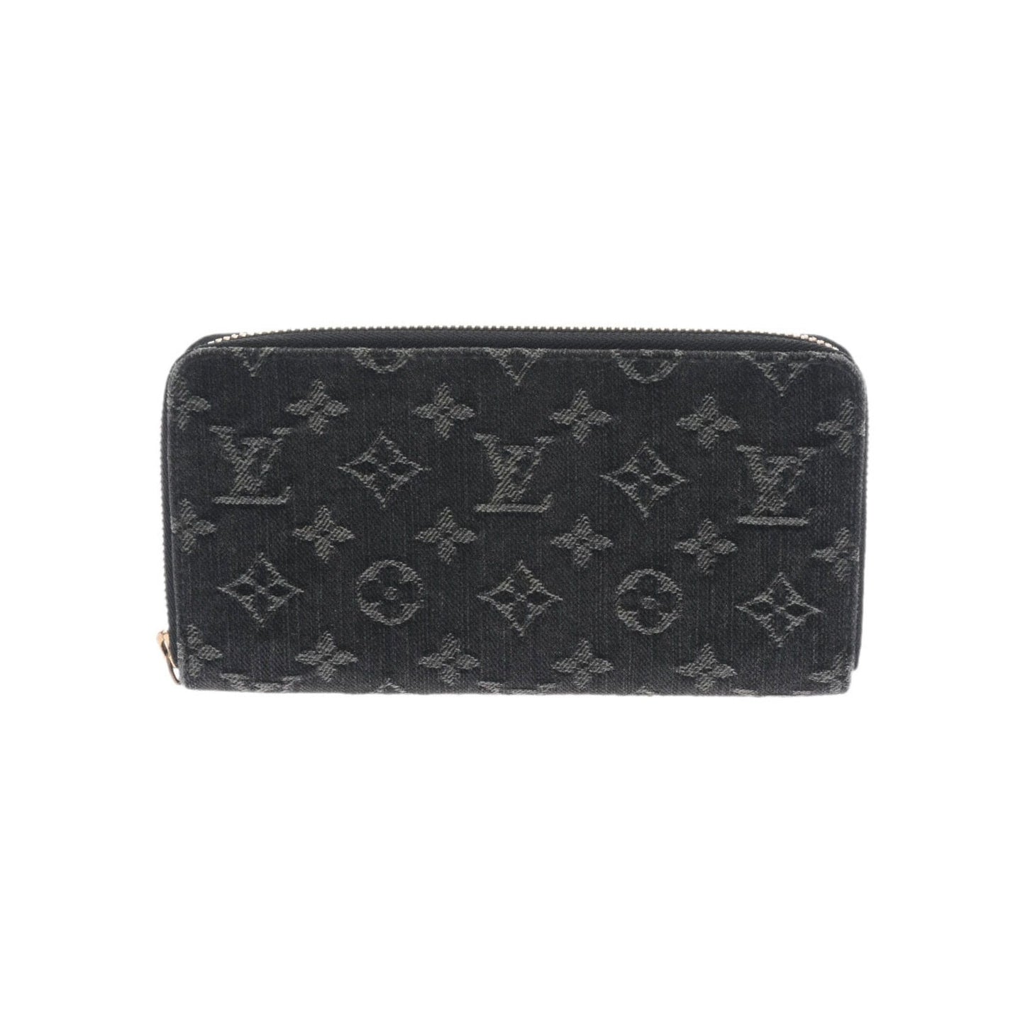 Louis Vuitton  Monogram Zippy Black M95614  Long Wallet