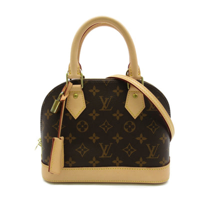 LOUIS VUITTON Alma BB Brown Monogram PVC coated canvas M53152