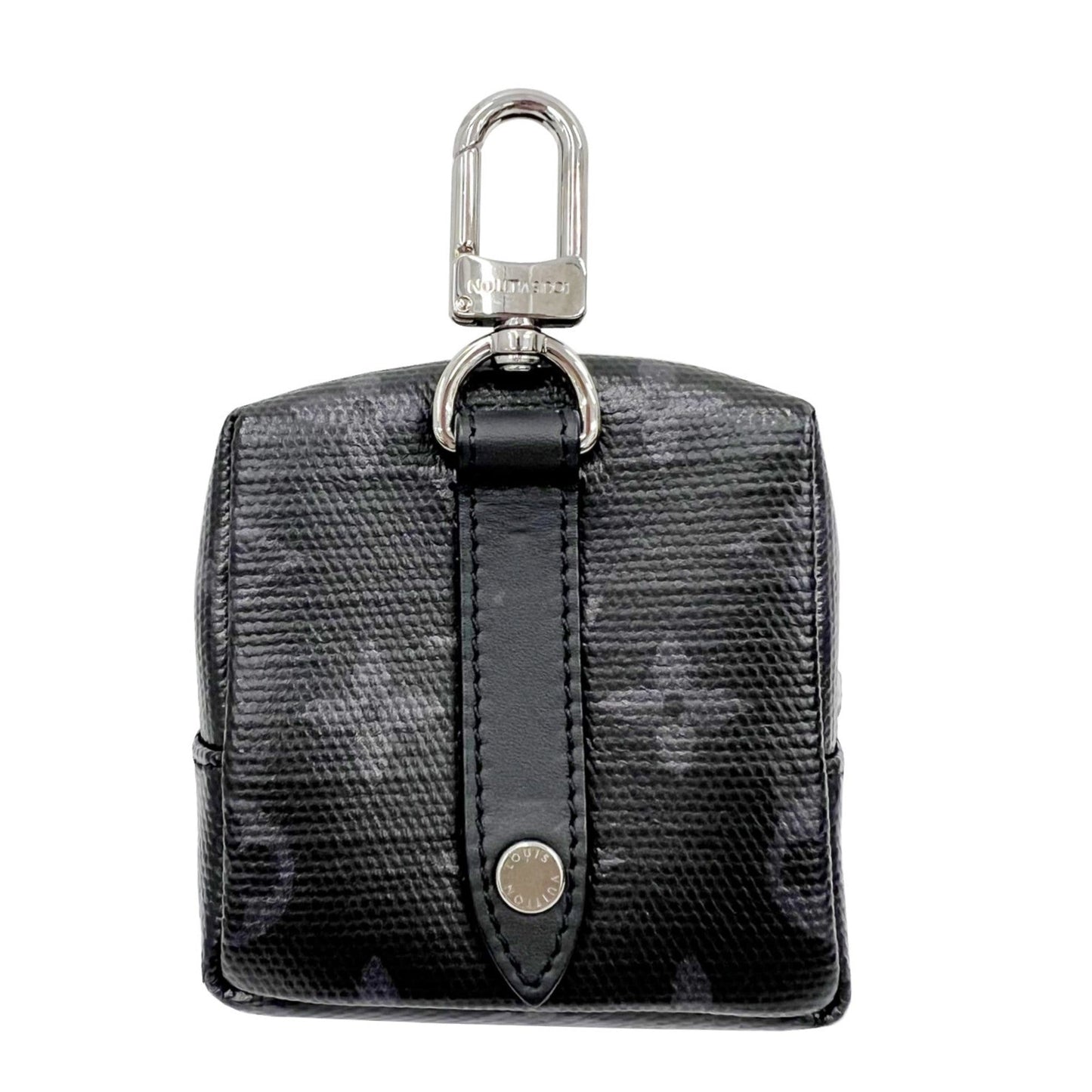 Louis Vuitton  Bijoux Sack Square Pouch MP2467 Shiny Monogram Eclipse Rainbow Key Ring Bag Charm Belt Waist Men's