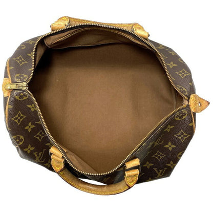 Louis Vuitton  Handbag Speedy 35 Brown Monogram M41526 Boston VL882 Louis Vuitton  Women's Men's Small Nume