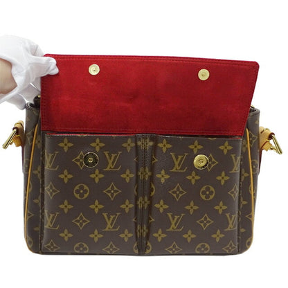 Louis Vuitton  Bag Monogram Women's Shoulder Vivacite GM Brown 51163