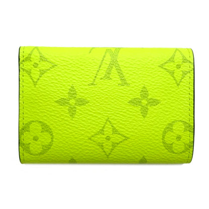 LOUIS VUITTON Discovery Women's/Men's Tri-fold Wallet M67629 Taigarama Jaune [Yellow]