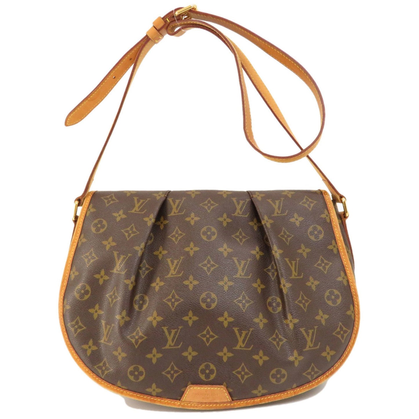 Louis Vuitton  M40473 Menilmontane MM Monogram Shoulder Bag Canvas Women's