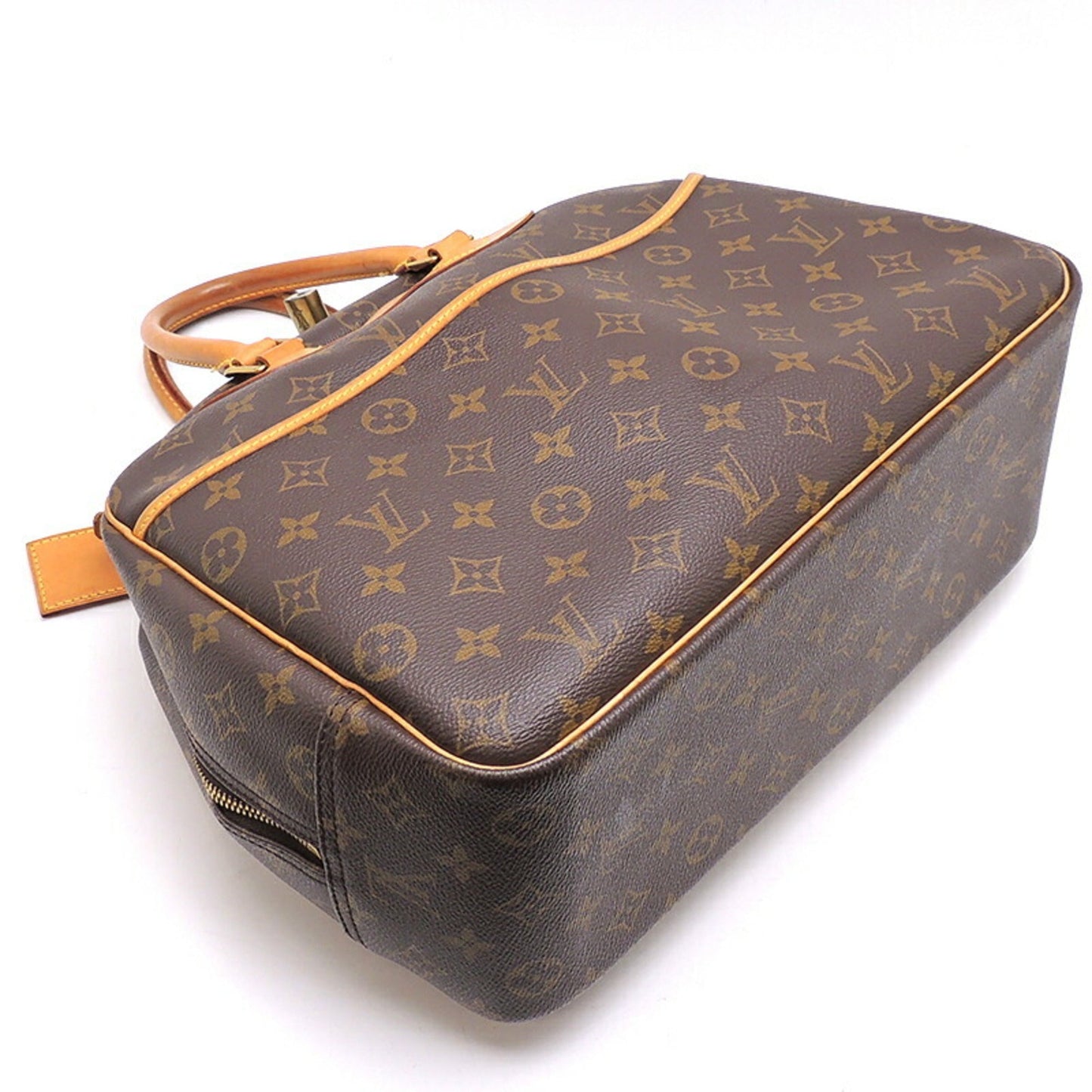 LOUIS VUITTON Deauville [Bowling Vanity] *No Key Women's Handbag M47270 Monogram [Brown]