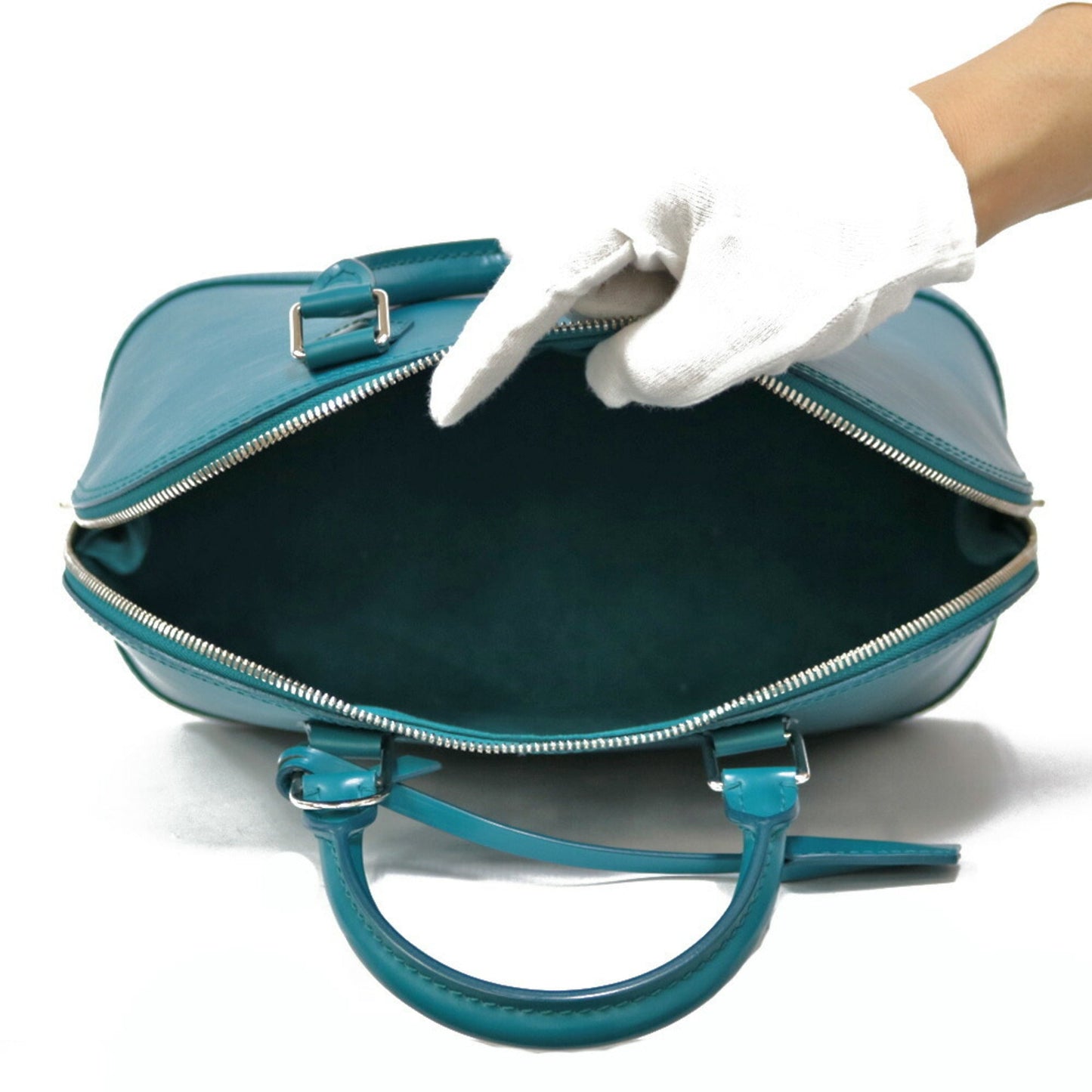 Louis Vuitton  Handbag Epi Arma M40624 Blue Cyan Green Ladies Leather