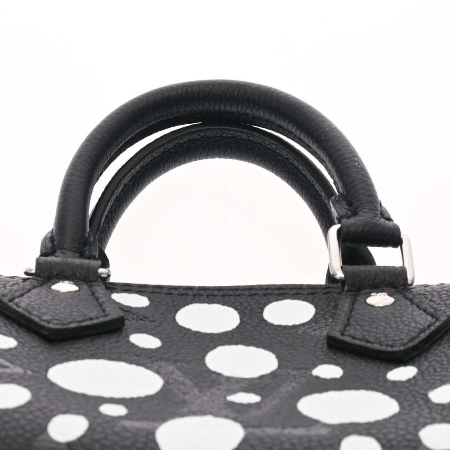 Louis Vuitton  Monogram Nano Speedy Yayoi Kusama Collaboration Black White M81456 Women's Implant [Dot] Shoulder Bag