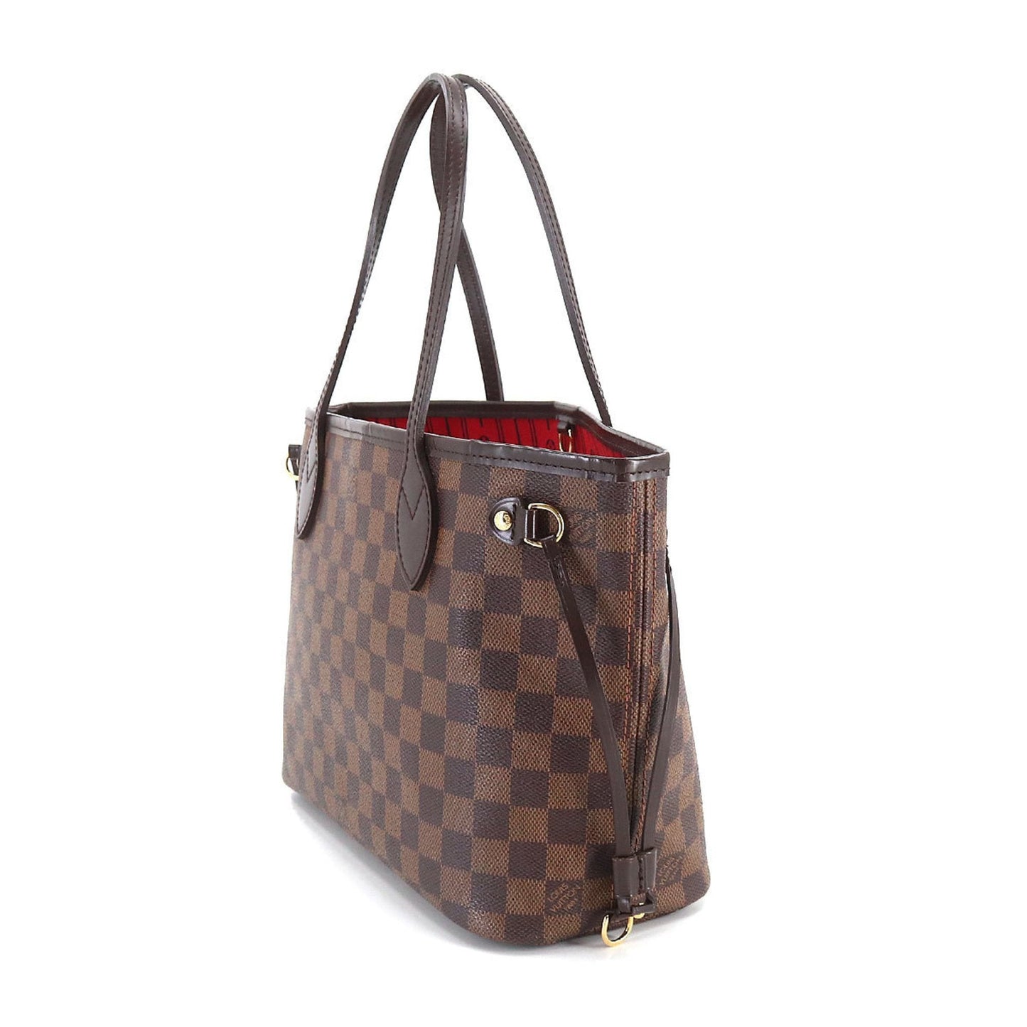 Louis Vuitton  Damier Neverfull PM Tote Bag Ebene N51109 Brown