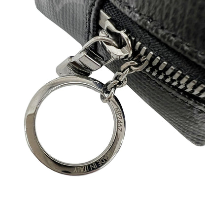 Louis Vuitton  Bijoux Sack Square Pouch MP2467 Shiny Monogram Eclipse Rainbow Key Ring Bag Charm Belt Waist Men's