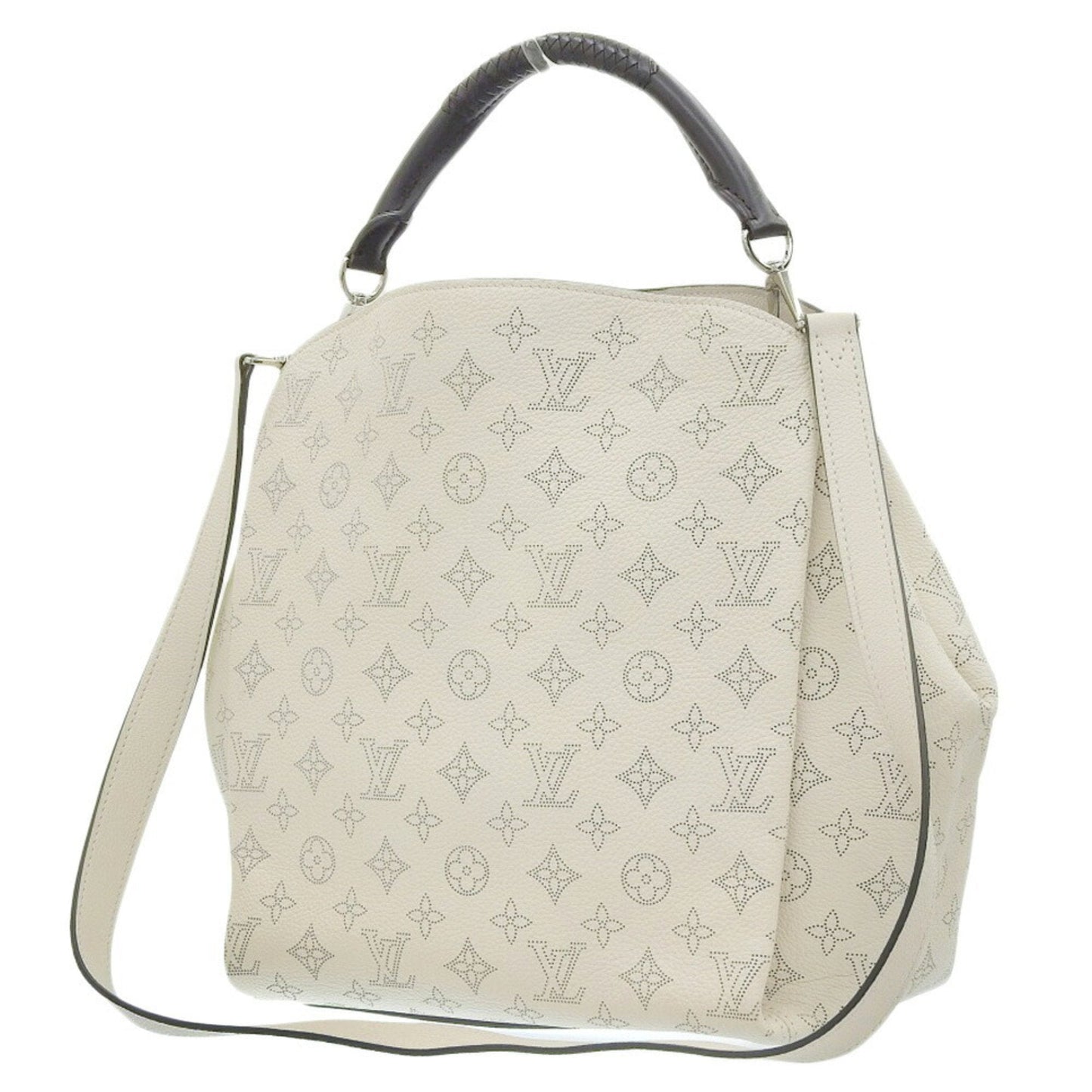 Louis Vuitton  Monogram Mahina Babylon PM Shoulder Bag Punching Ivoire M50059