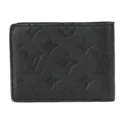 Louis Vuitton  Portefeuille Multiple Bifold Wallet M62901 Monogram Shadow Noir Black