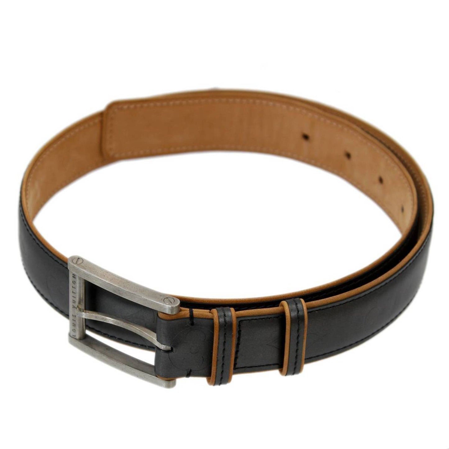 Louis Vuitton  Sun Tulle Men's Belt Monogram Matte Noir CT0073