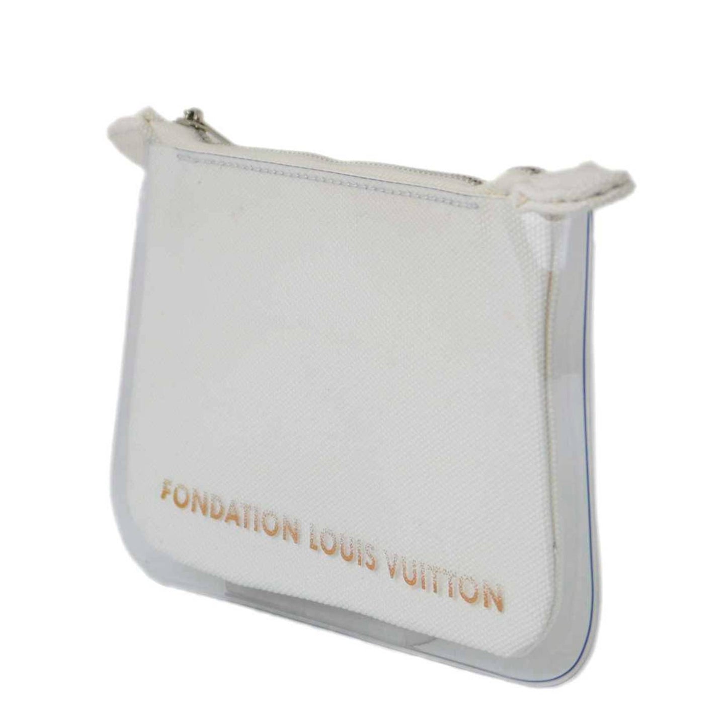 Louis Vuitton  Foundation Museum Limited Edition Pouch White