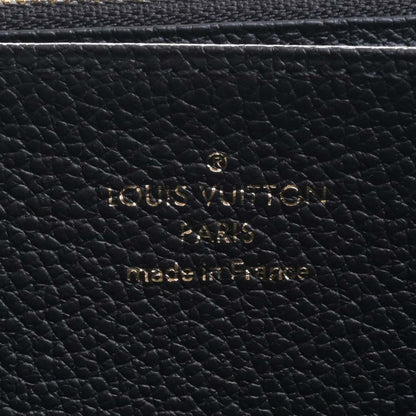 LOUIS VUITTON Empreinte Zippy Round Long Wallet M61864 Black Ladies