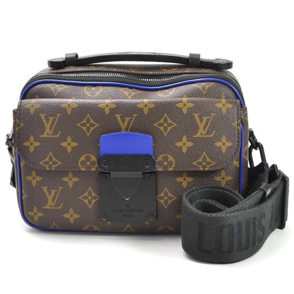 Louis Vuitton  Handbag Shoulder Bag 2Way Monogram Macassar S Rock Messenger Brown Canvas Men's M45863