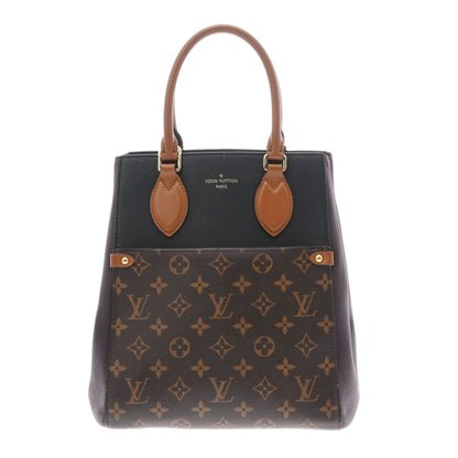 Louis Vuitton  Monogram Fold Tote PM Noir Wine M45389 Women's Canvas Bag