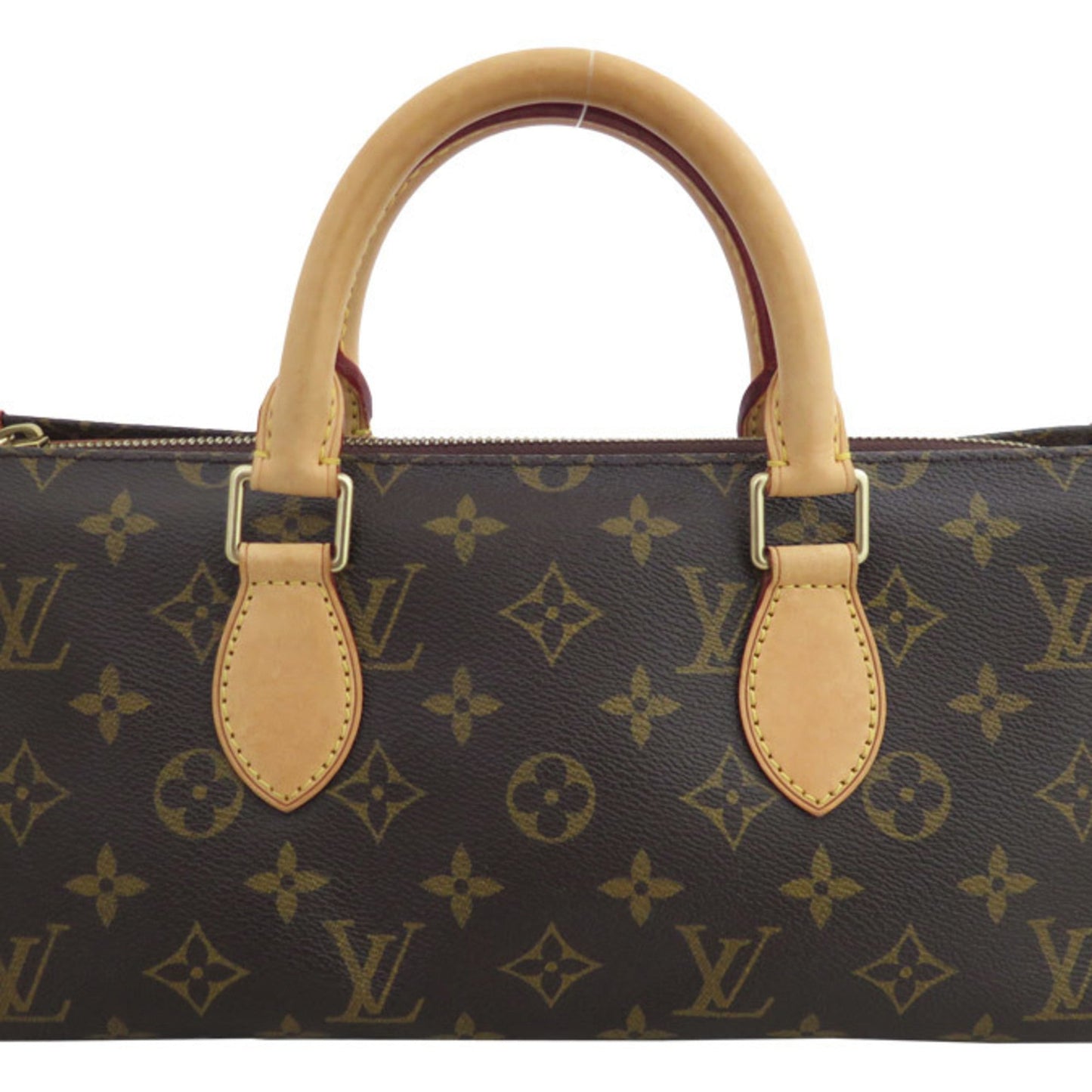 Louis Vuitton  Handbag Monogram Popincourt Canvas Brown Women's M40009 e54399a