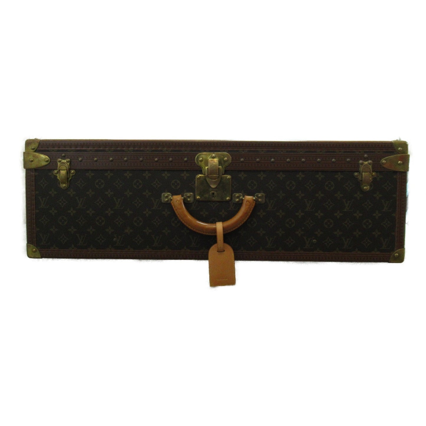 Louis Vuitton  alzer 80 trunk Brown Monogram PVC coated canvas M21222