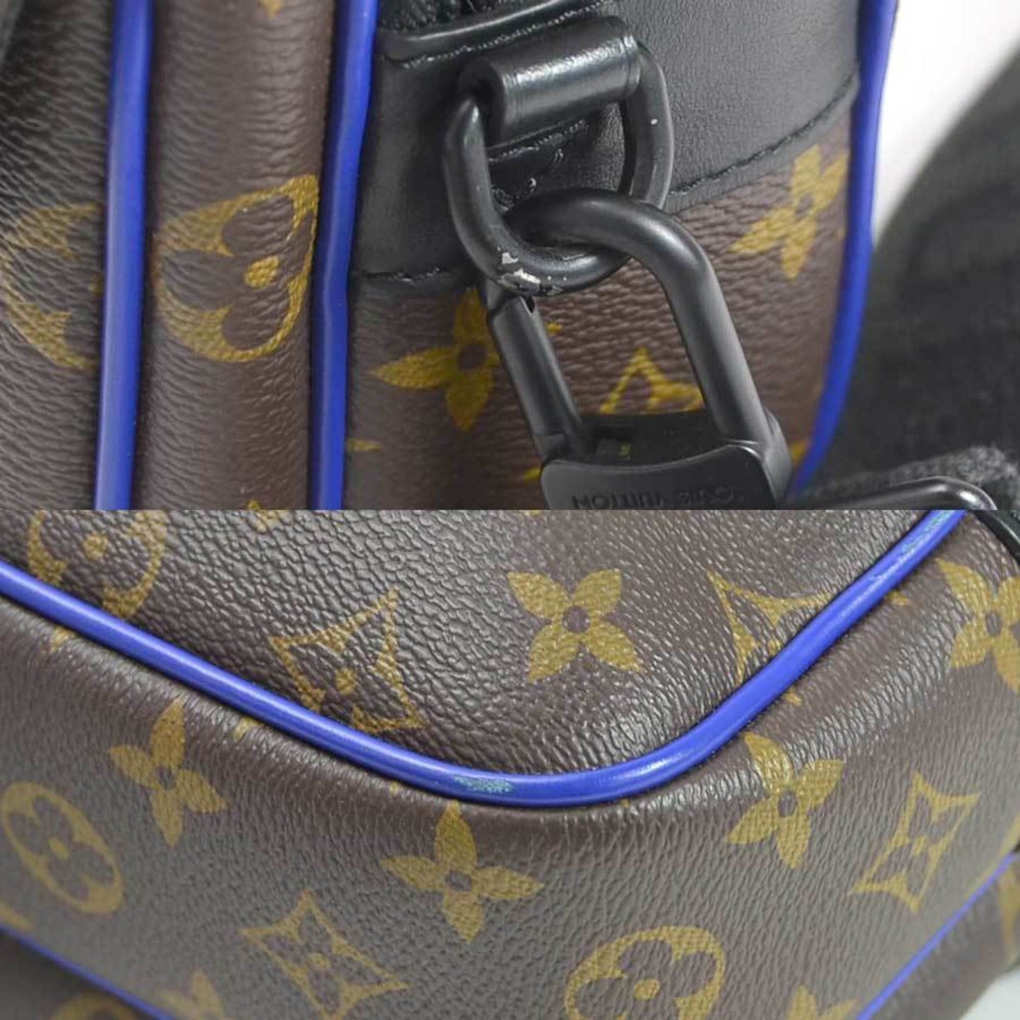 Louis Vuitton  Handbag Shoulder Bag 2Way Monogram Macassar S Rock Messenger Brown Canvas Men's M45863